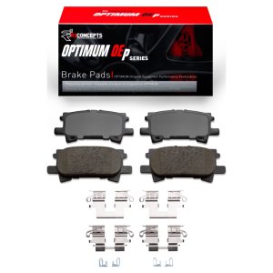 Lexus RX350 Brake Pads - Rear - R1 Concepts - Optimum OE - `04-`09
